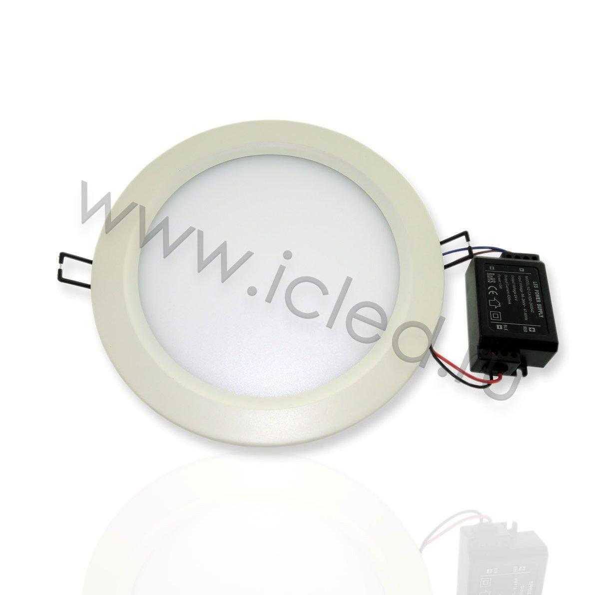 Светодиодные светильники Светодиодный светильник встраиваемый IC-RW D200 (11W, Warm White)