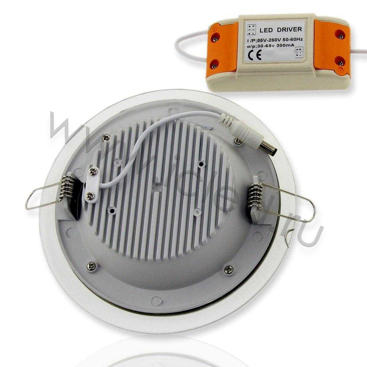Светодиодные светильники Светодиодный светильник встраиваемый IC-RS D160  (12W, White)
