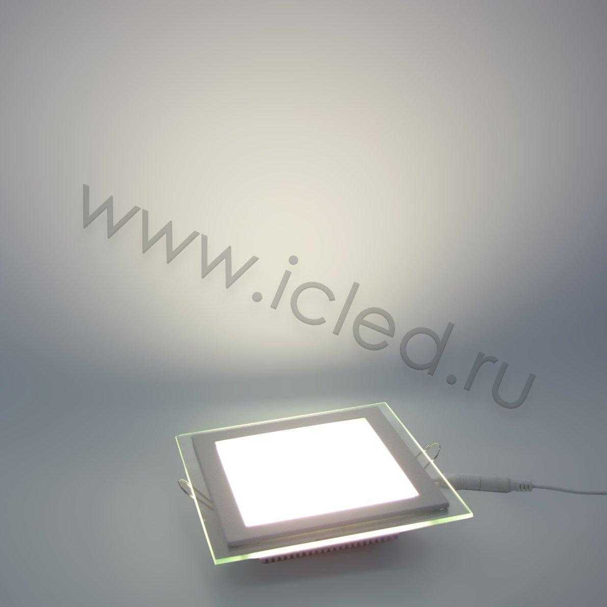 Светодиодные светильники Светодиодный светильник встраиваемый IC-SW L160  (12W, Warm White)