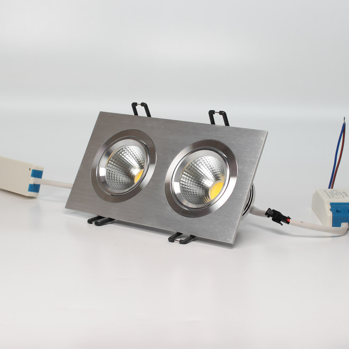 Светодиодные светильники Светодиодный светильник встраиваемый 99.2 series silver housing BW11 (10W,220V,day white)