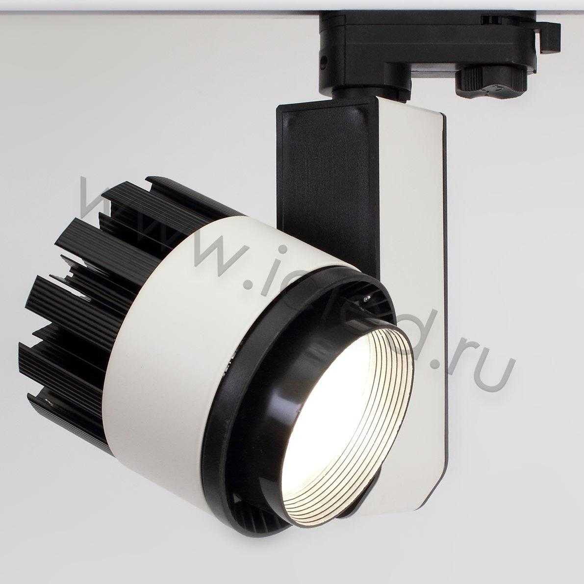 Светодиодный светильник трековый GDD-145 4L 4L17 (20W, day white)