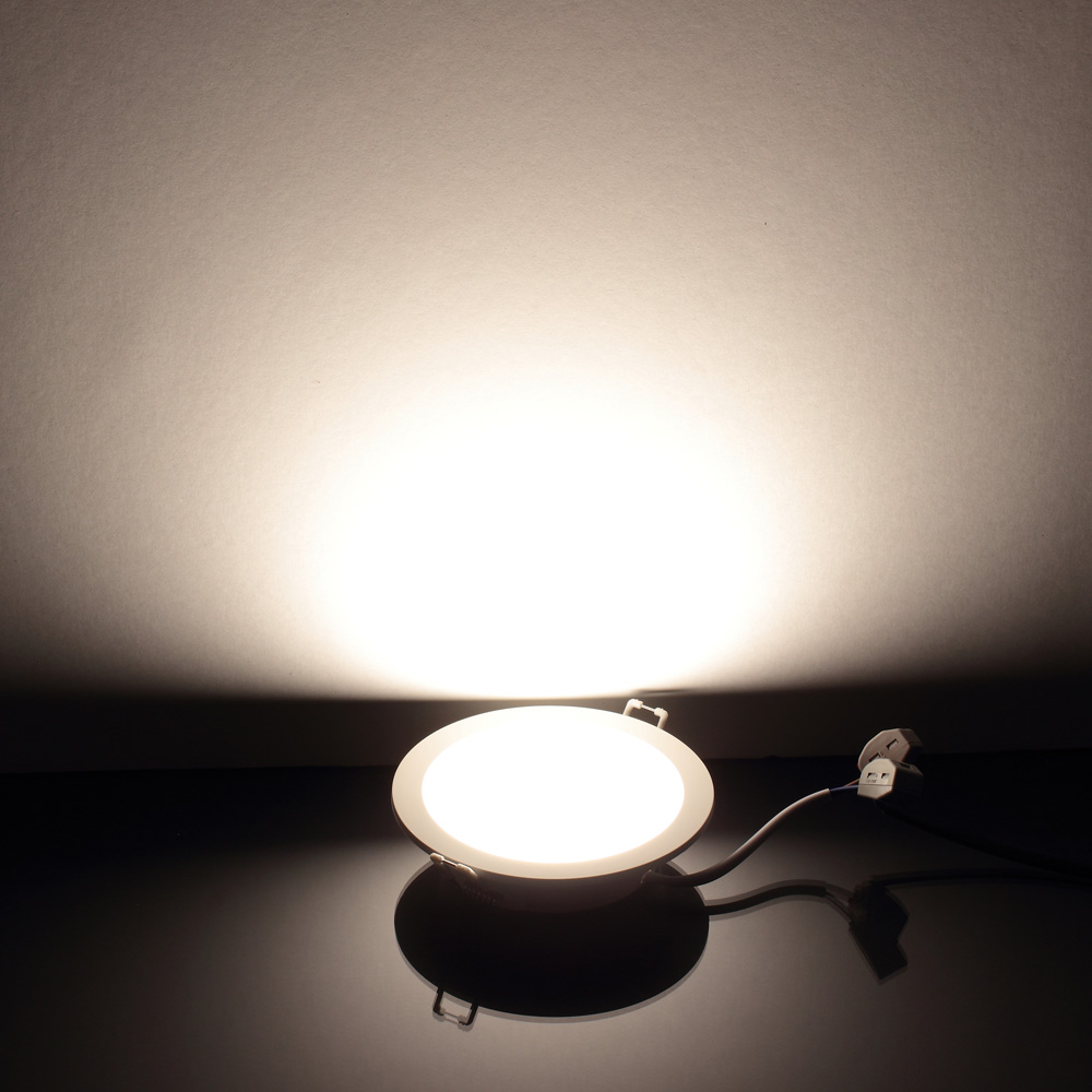 Светодиодный светильник  OM5 (220V, 6W, round D112mm, day white)