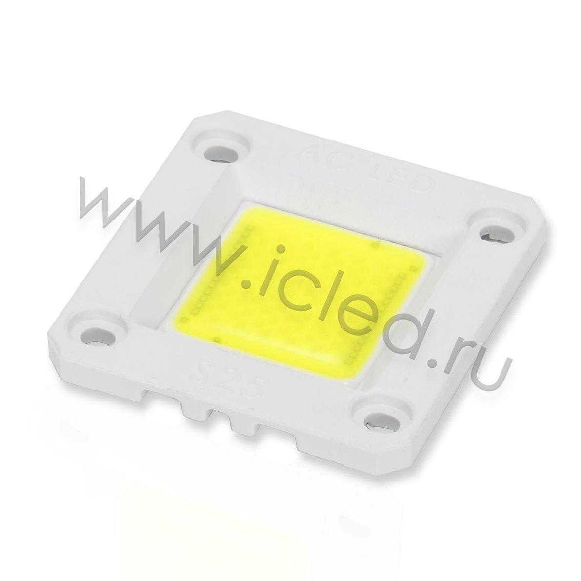 Светодиодная матрица COB D139 (50W, 220V, White)