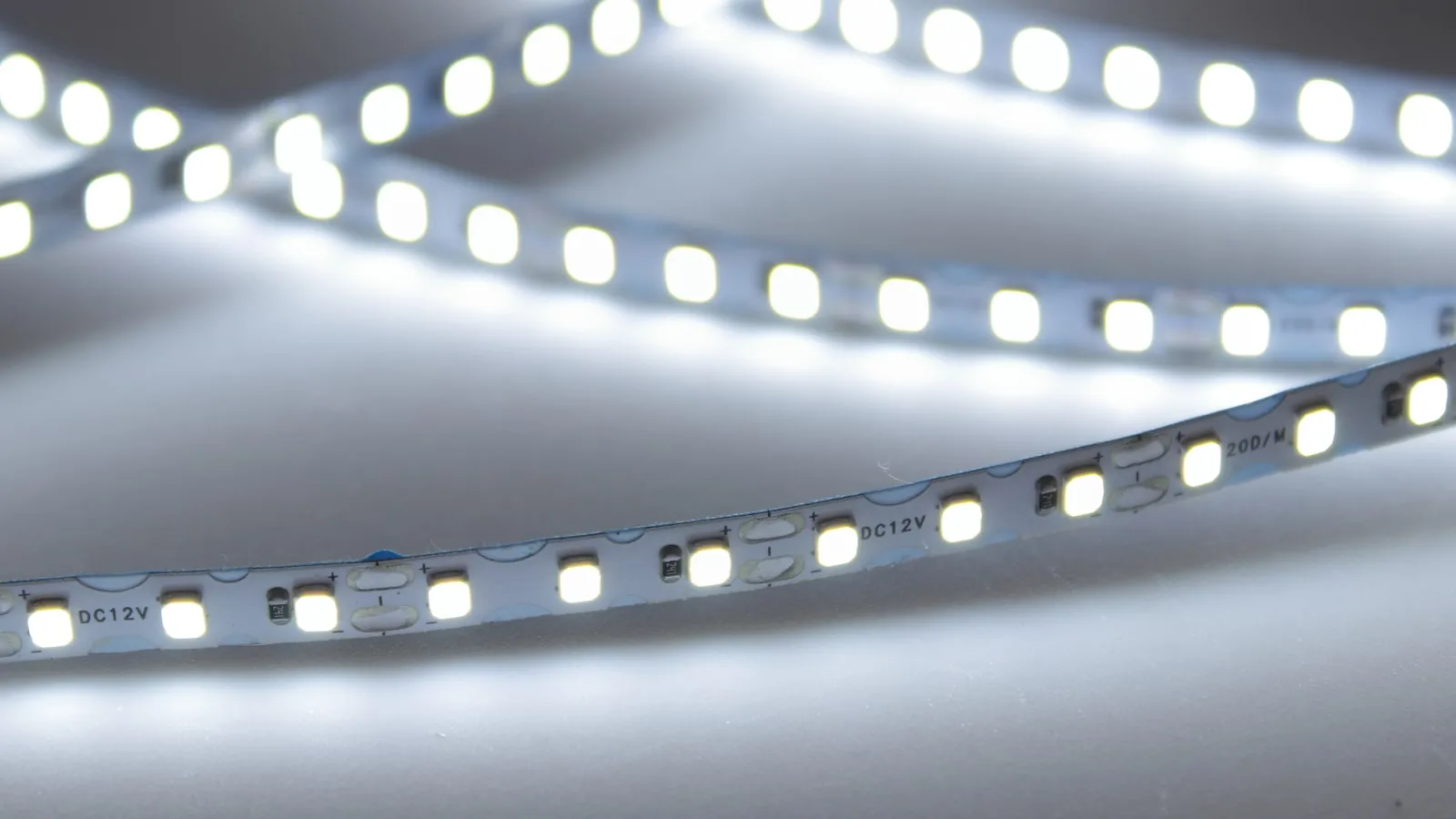 Светодиодная лента S-образная 2835, 120led/m, cool white, 12V, IP20, BA1