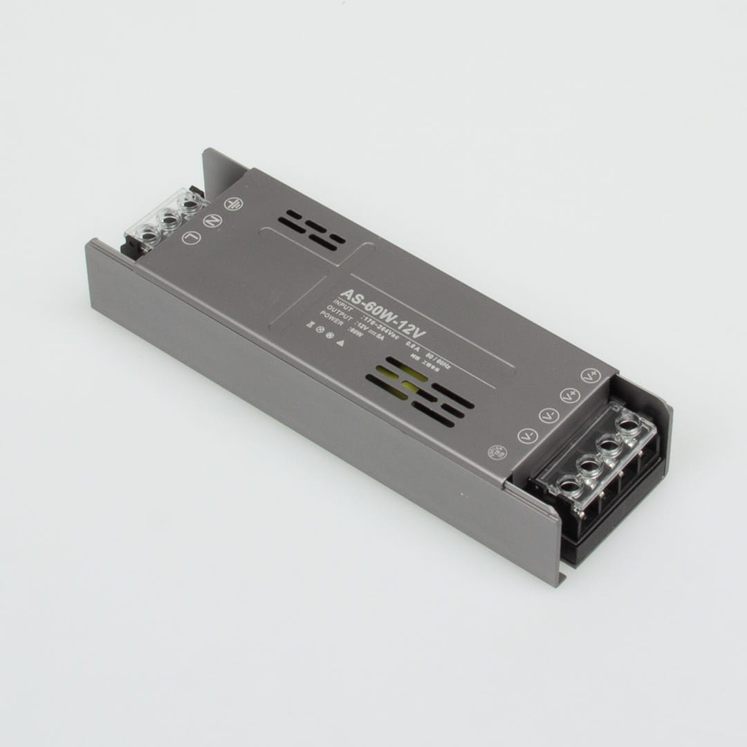 Блок питания AS-60W-12V FBI-60W12V  (12V, 60W, 5A)