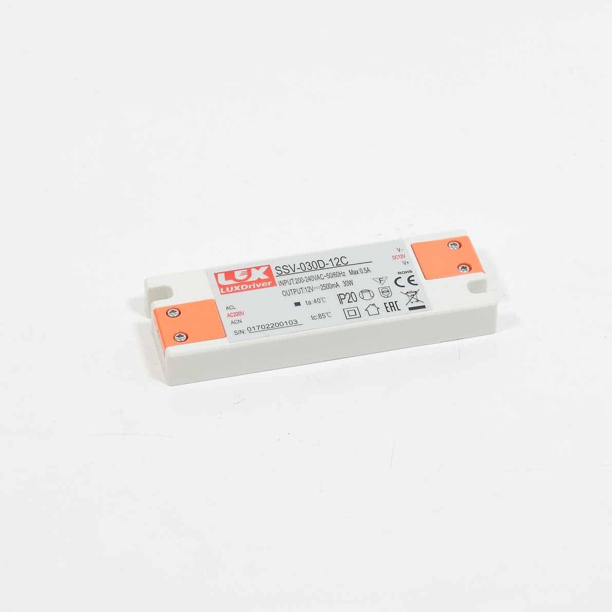Блок питания SSV-030D-12C  (12V, 30W, 2.5А)