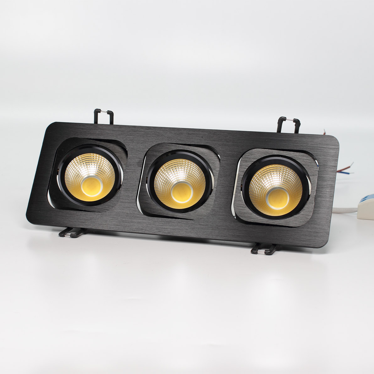 Светодиодный светильник встраиваемый 98.1 series black housing BW159 (15W,220V,day white)