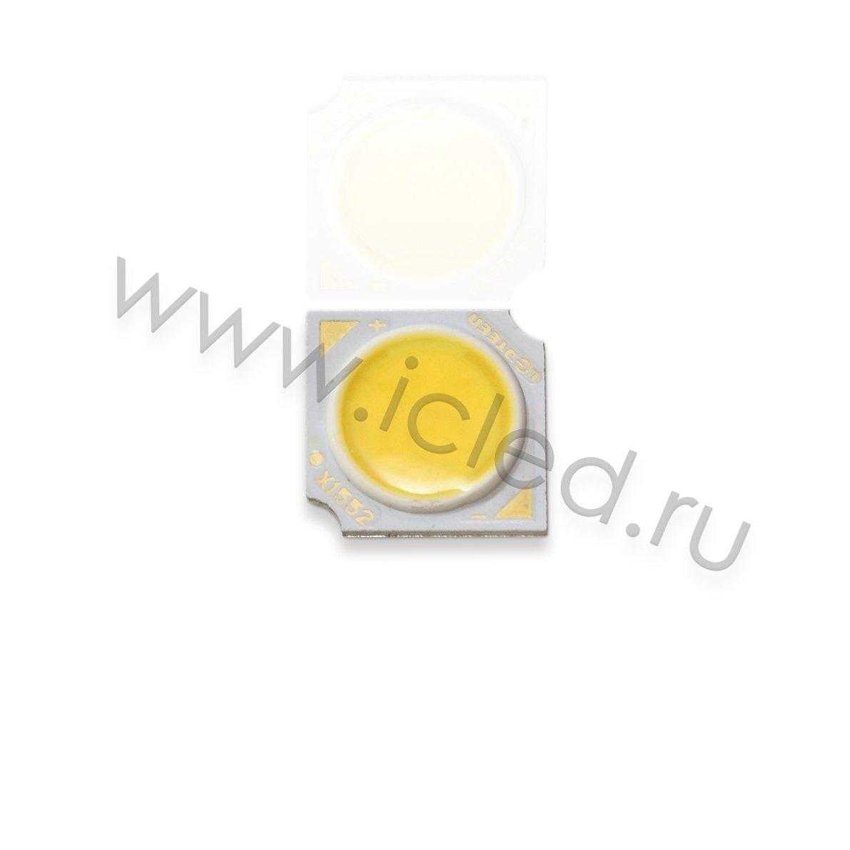 Светодиодная COB матрица X1552 W23 (9-10V, 3W, 300mA, white)