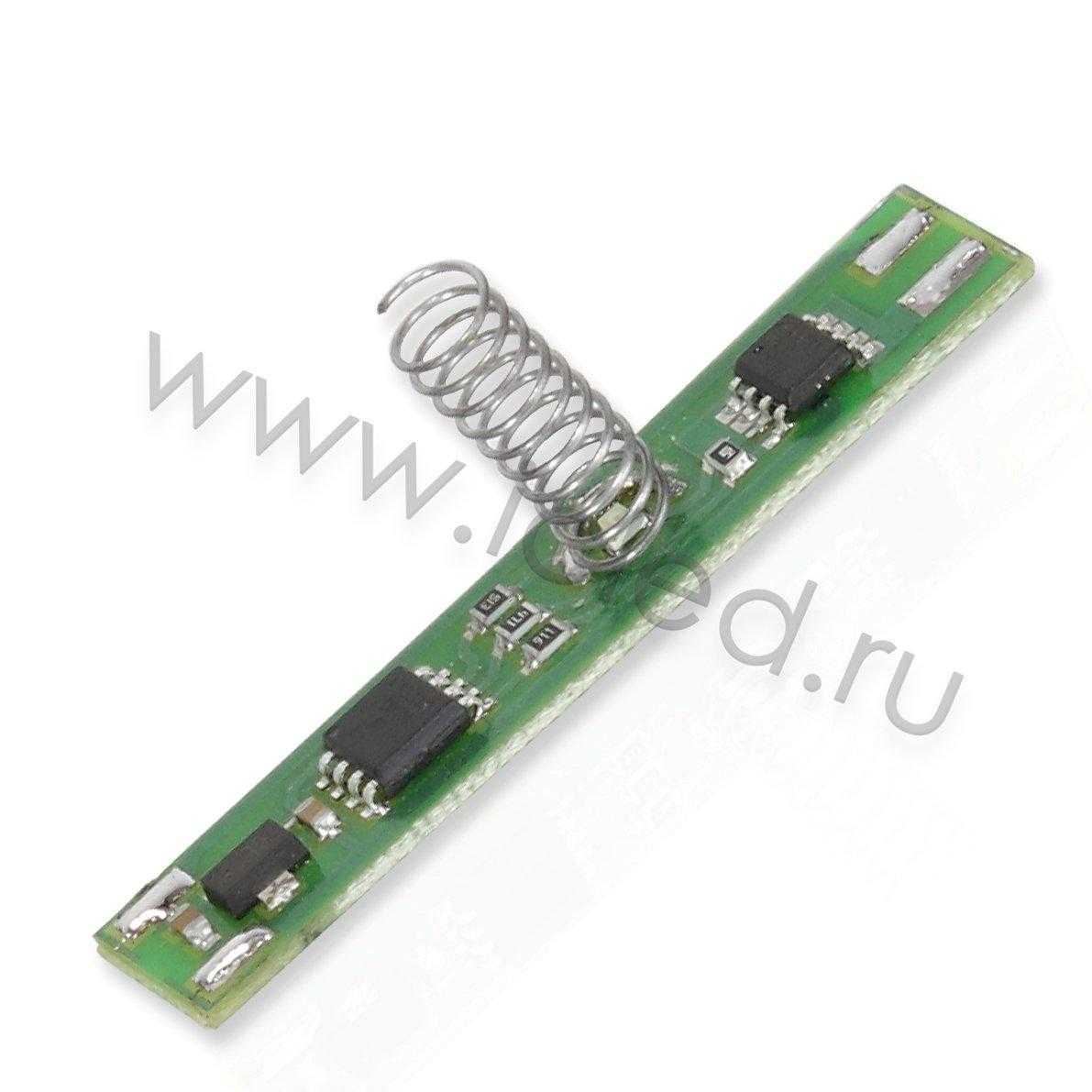 Сенсорная кнопка TD001 для профиля P181 (12-24V, 60-120W)