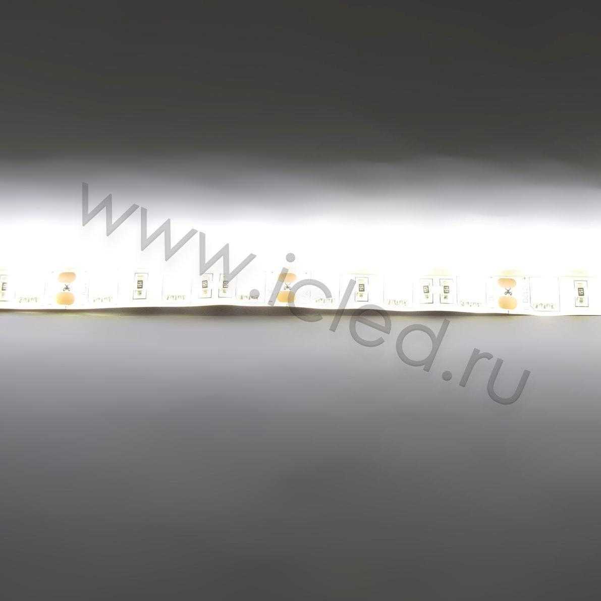 Влагозащищенные светодиодные ленты Светодиодная лента Standart PRO class, 5050, 60led/m, Warm White, 12V, IP65 Icled
