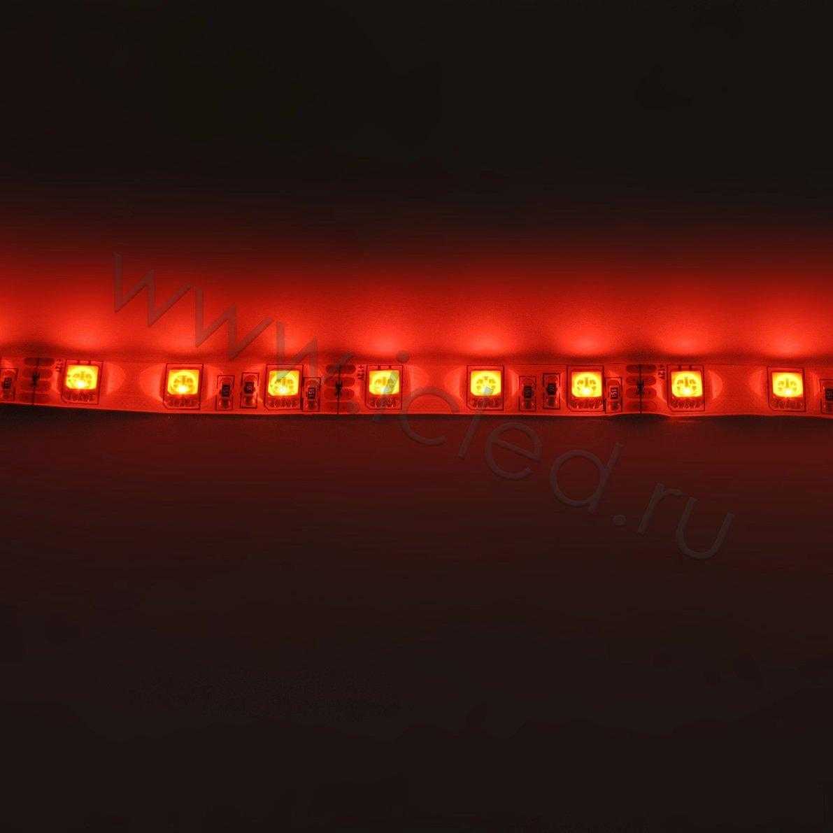 Влагозащищенные светодиодные ленты Светодиодная лента Standart PRO class,, 5050, 60 led/m, RGB, 12V, IP65 Icled