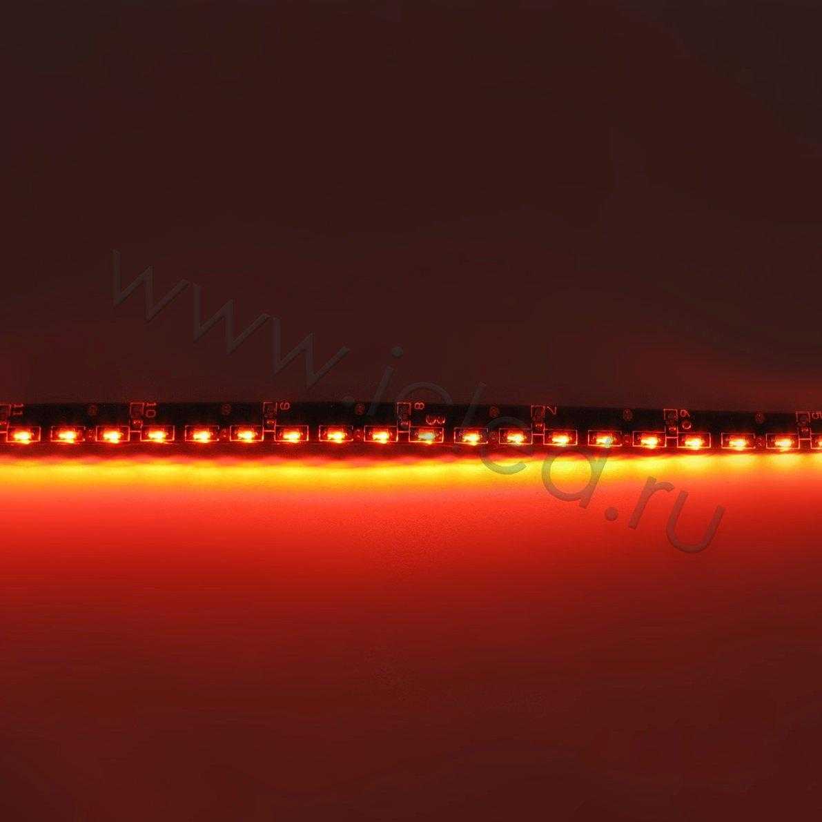 Влагозащищенные светодиодные ленты Светодиодная лента Standart PRO class, 335, 120 led/m, Red,12V, IP65 Icled