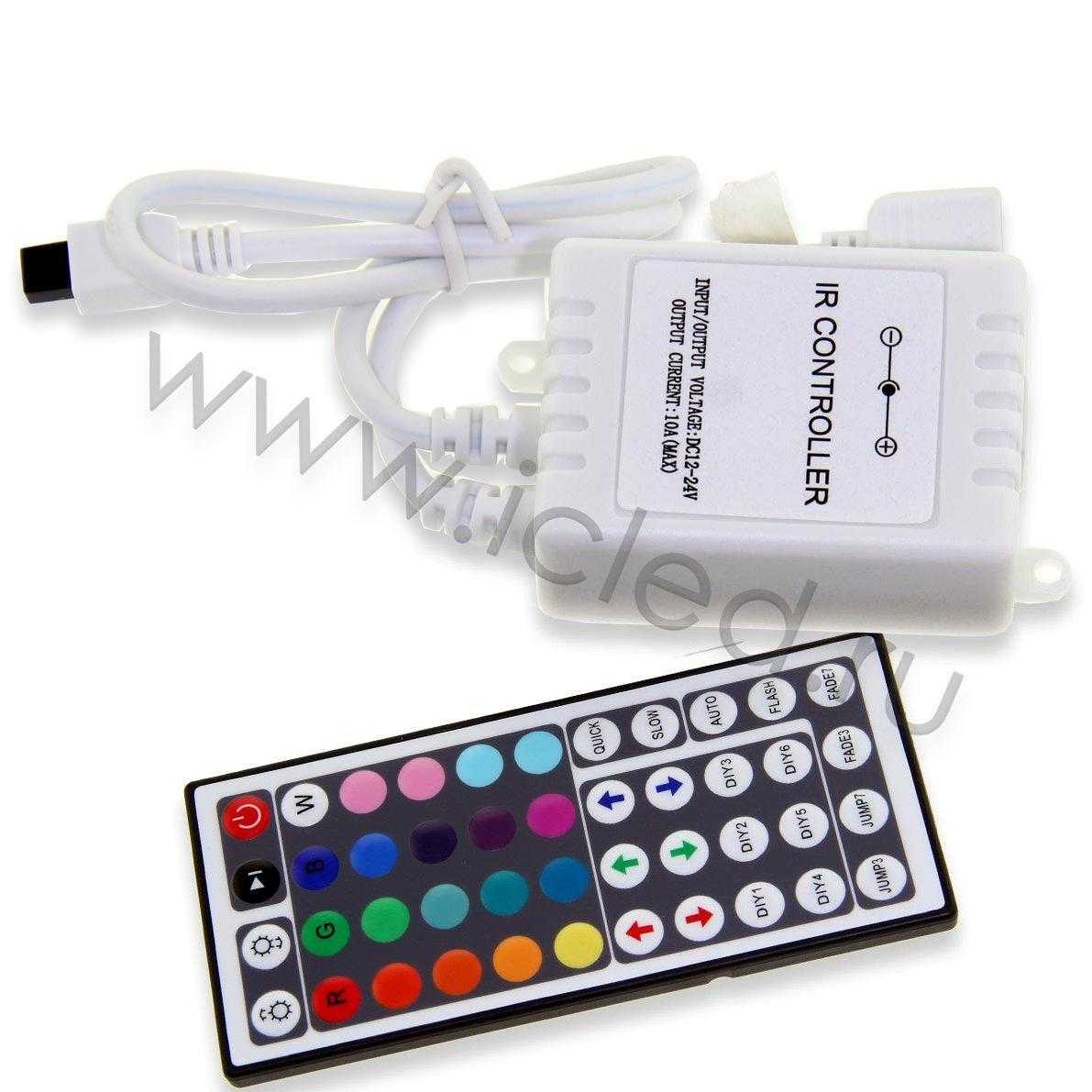 Контроллер RGB IRHIR044 (12-24V, 72-144W)