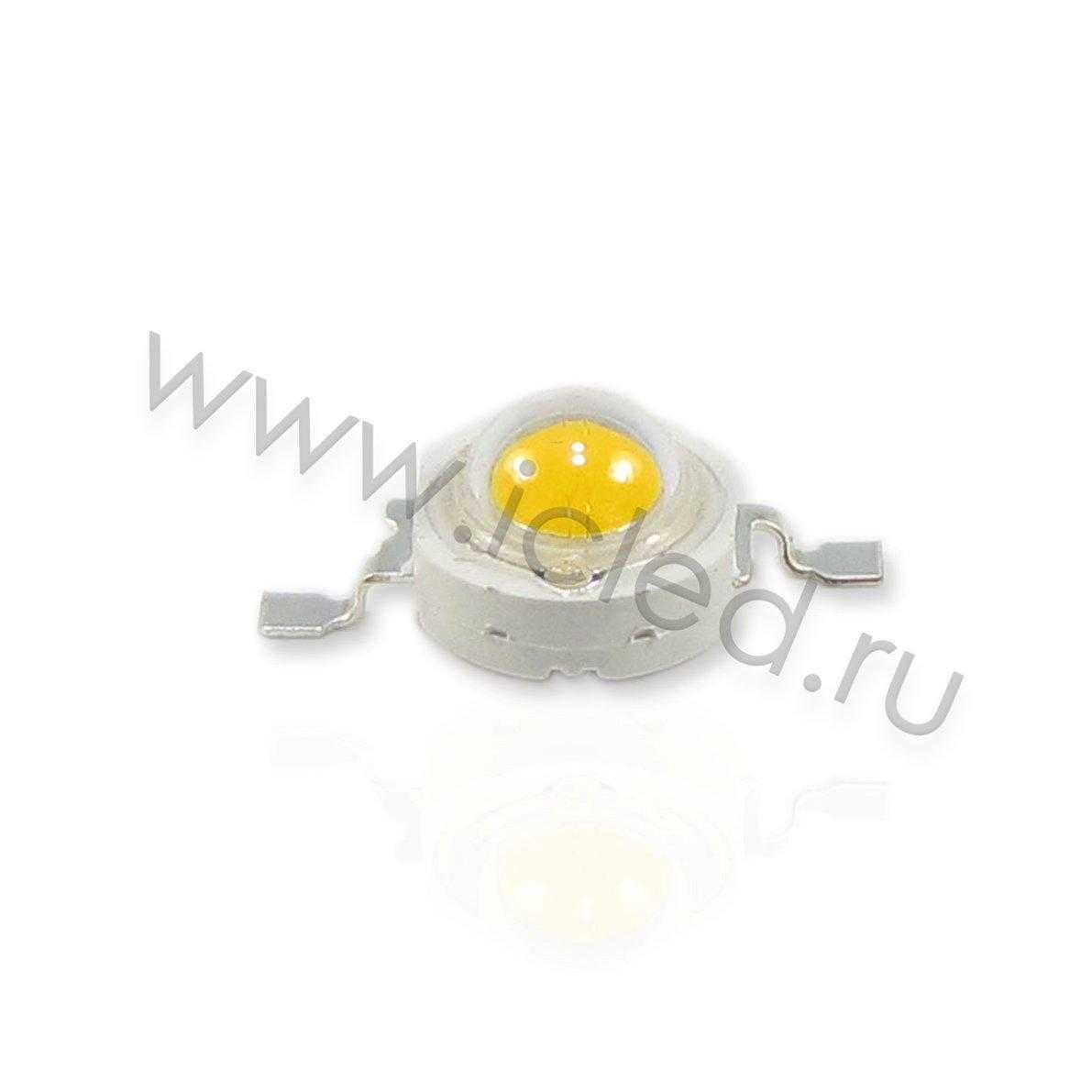 Мощный светодиод 1W emitter (90Lm, Warm White)