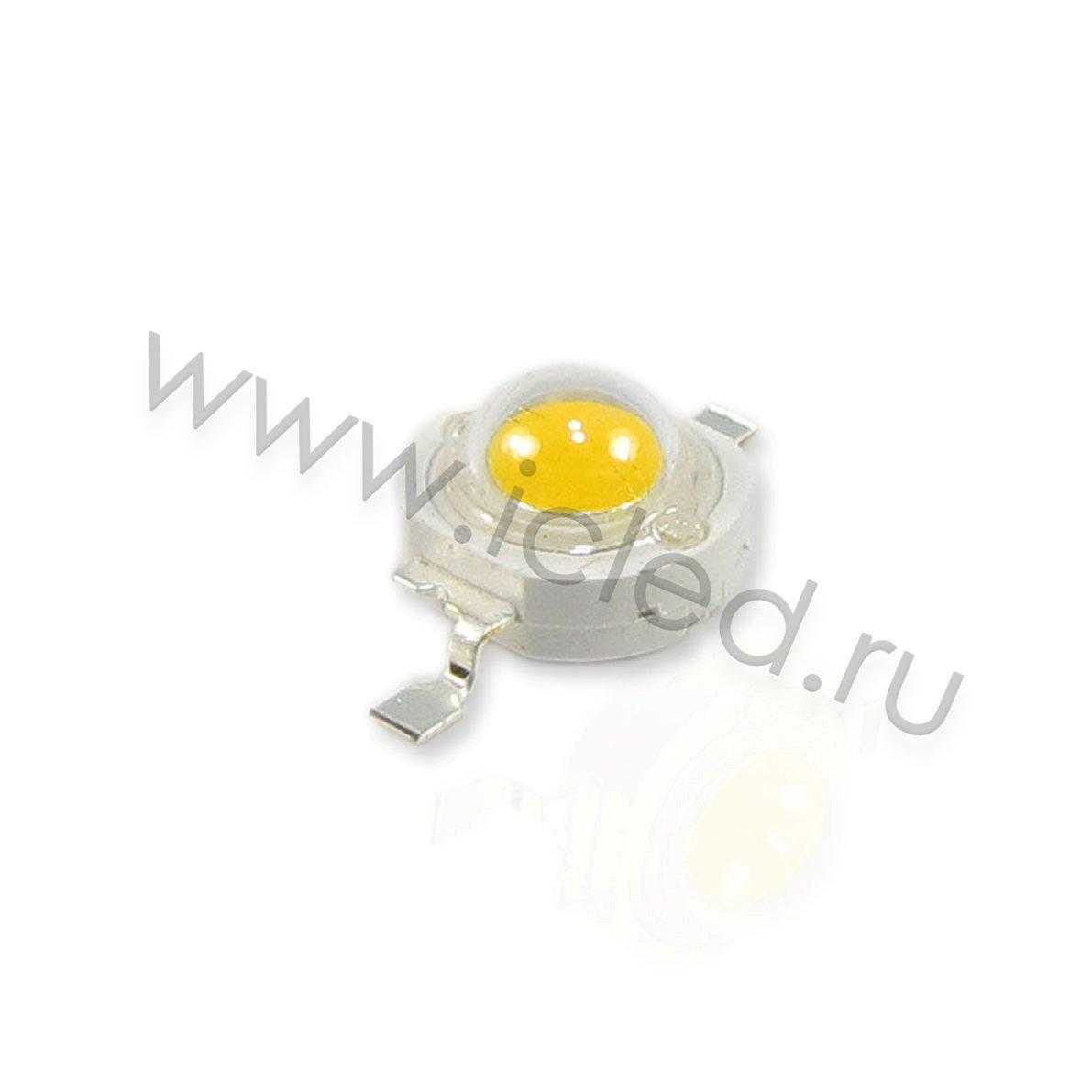 Мощный светодиод 1W emitter (90Lm, Warm White)