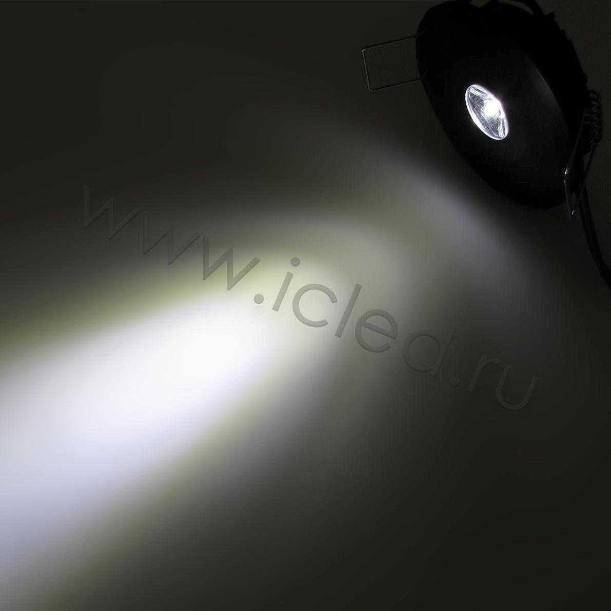 Светодиодные светильники Светодиодный светильник точечный RB (1W, White)