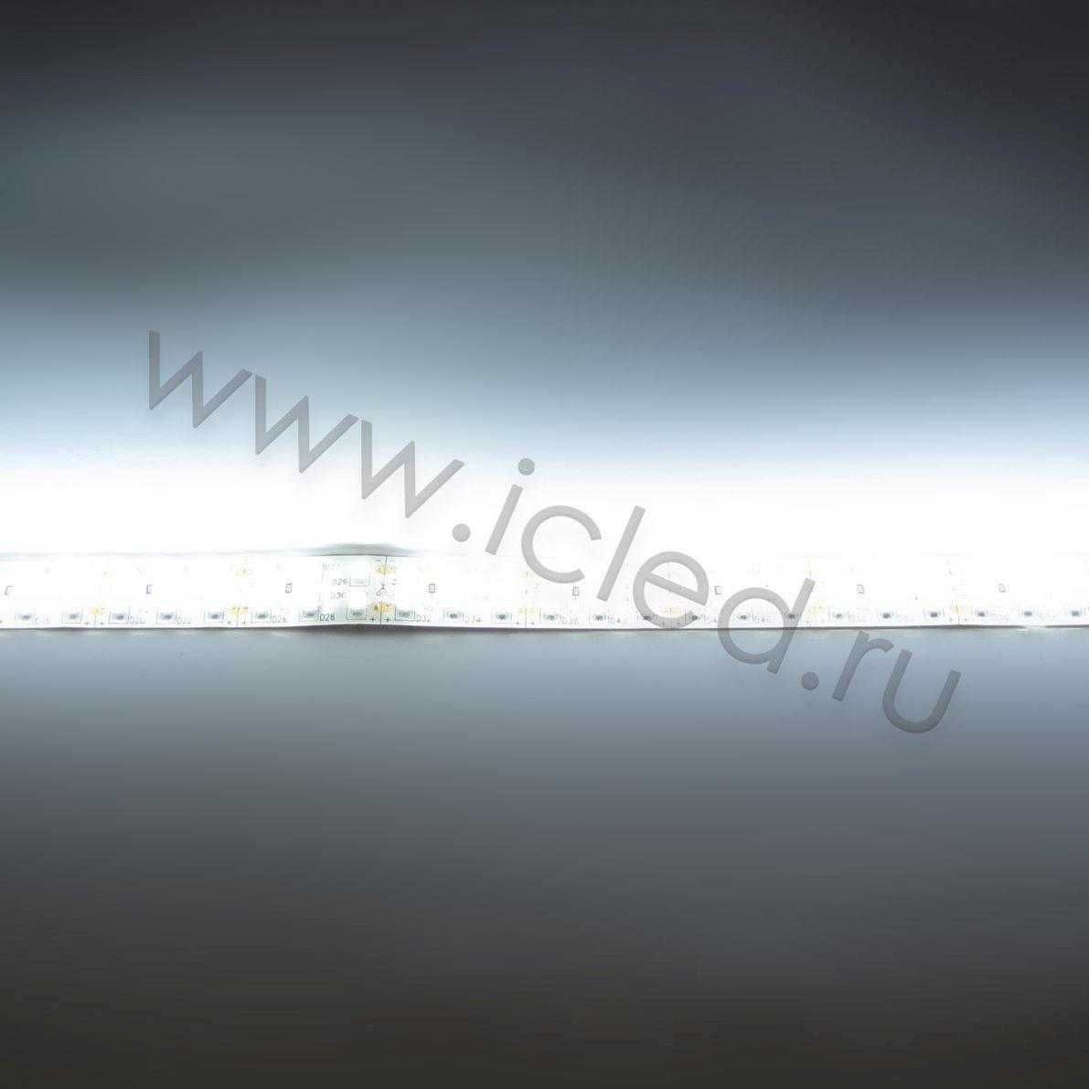 Влагозащищенные светодиодные ленты Светодиодная лента LUX class, 3528, 240 led/m, white, 24V, nano IP54 V241 Icled