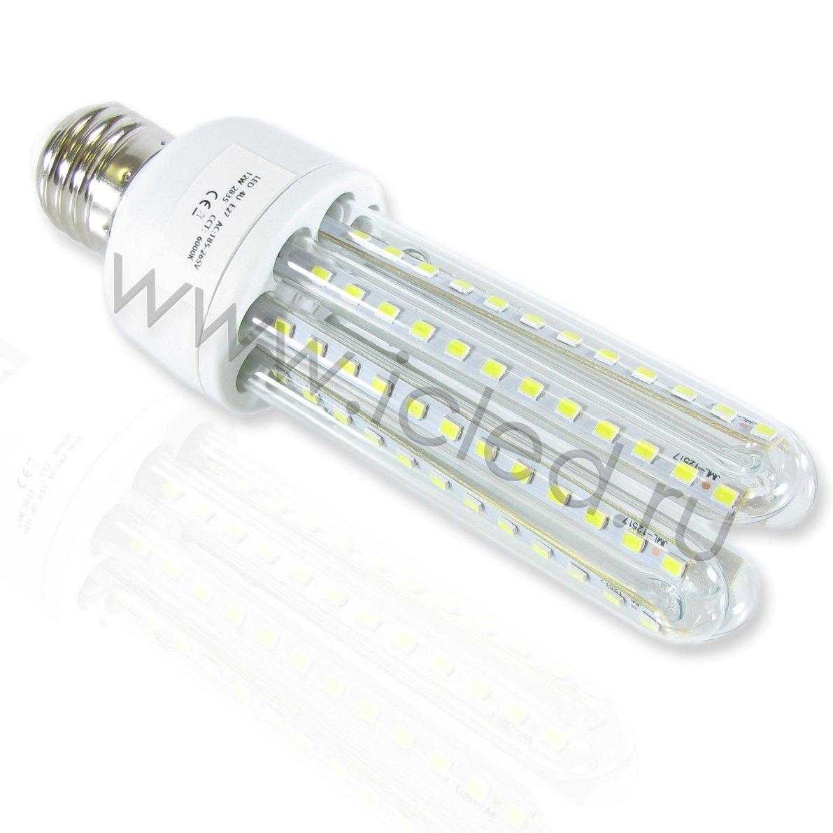 Светодиодная лампа IC-E27 corn (12W, 220V, White)