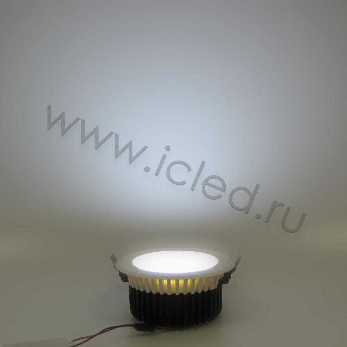 Светодиодные светильники Светодиодный светильник встраиваемый IC-R  (9W, White)