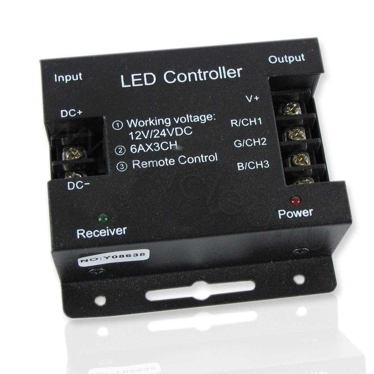 Контроллер RGB RF TOUCH P23 (12-24V, 216-432W)