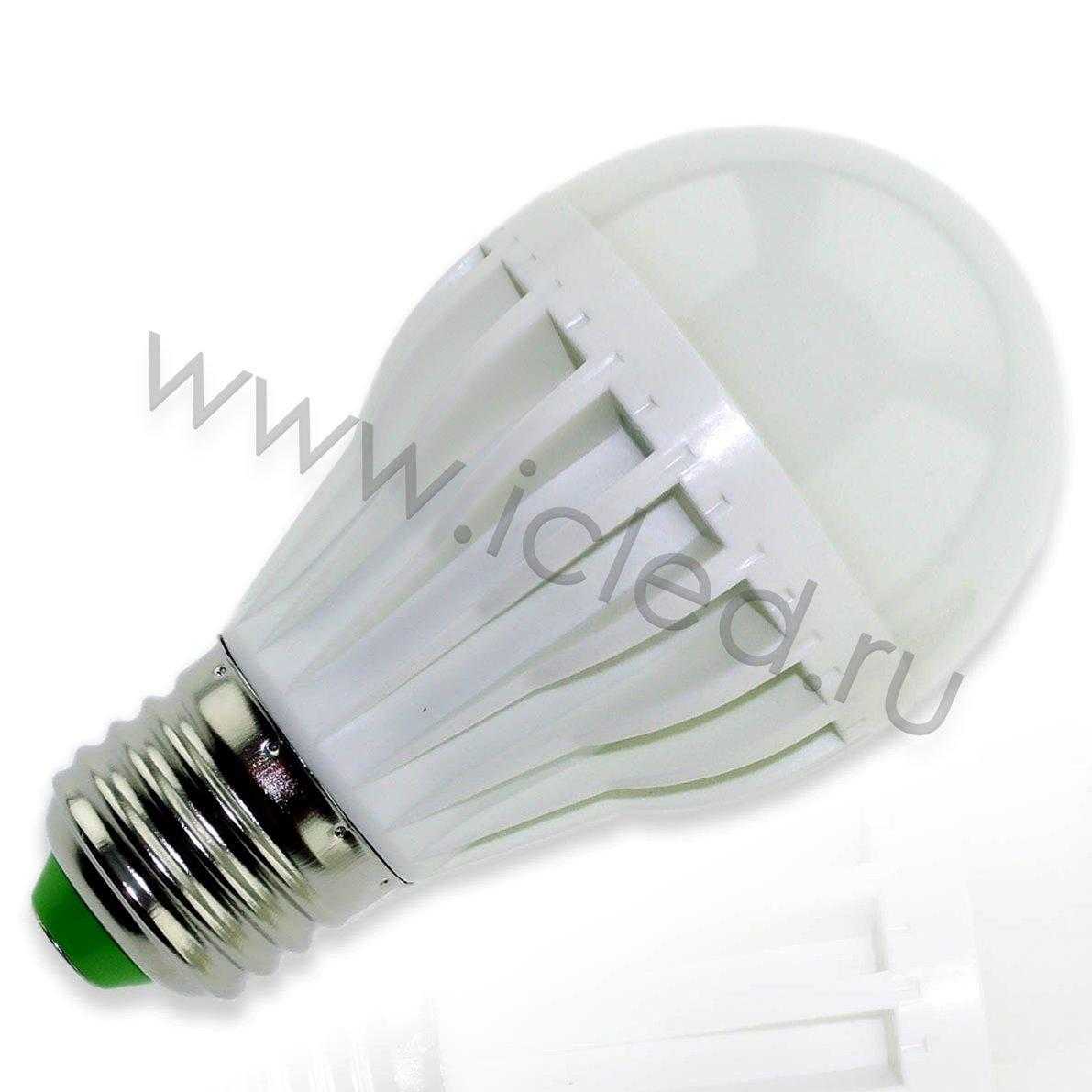 Светодиодные лампы Светодиодная лампа IC-E27 bulb (5W, 220V, White)