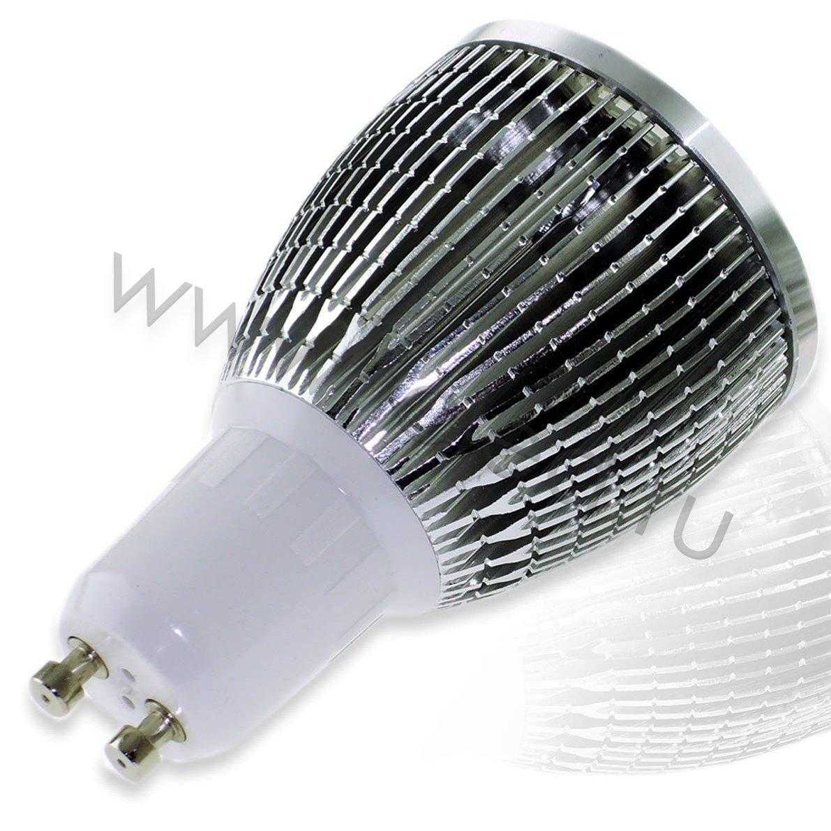 Светодиодная лампа IC-GU10-COB (5W, 220V, Warm White)