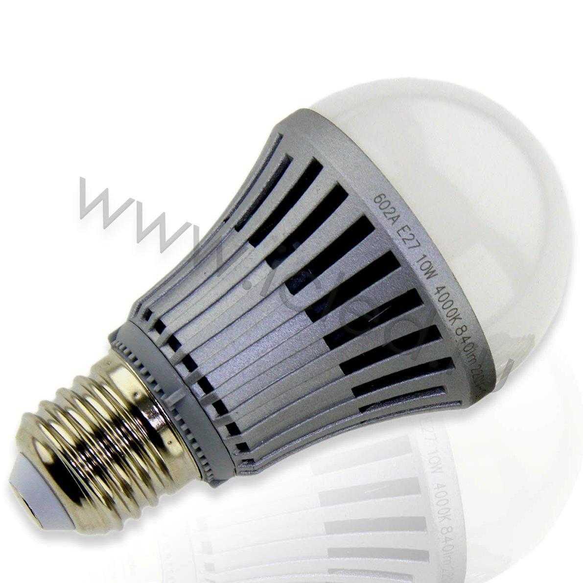 Светодиодная лампа IC-E27 bulb  (10W, 220V, White)