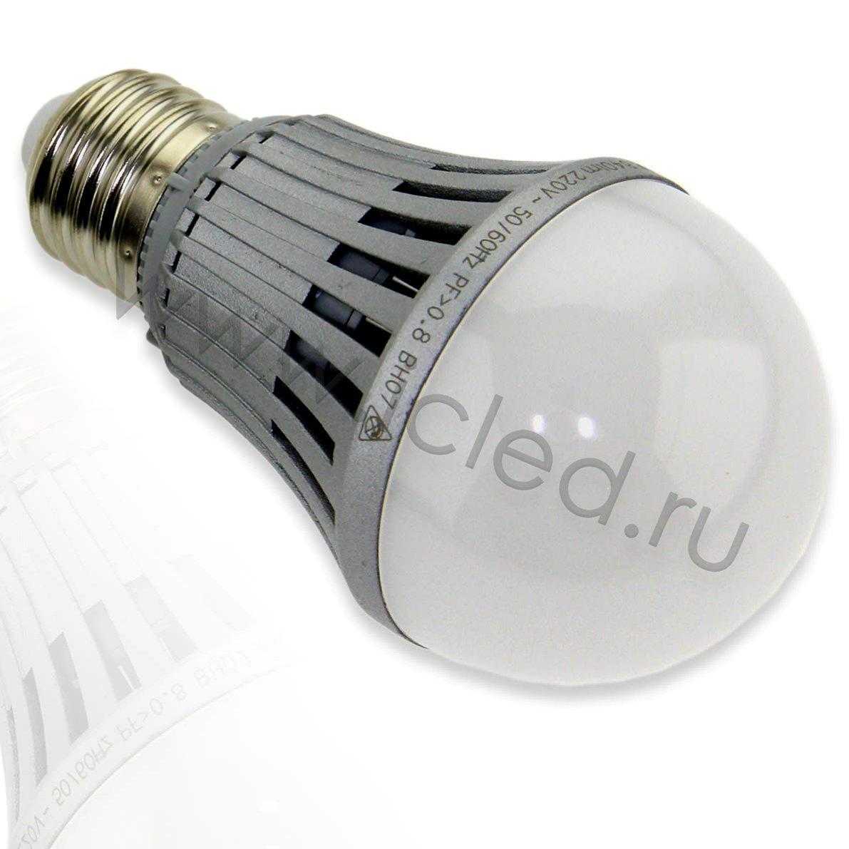 Светодиодная лампа IC-E27 bulb  (10W, 220V, White)