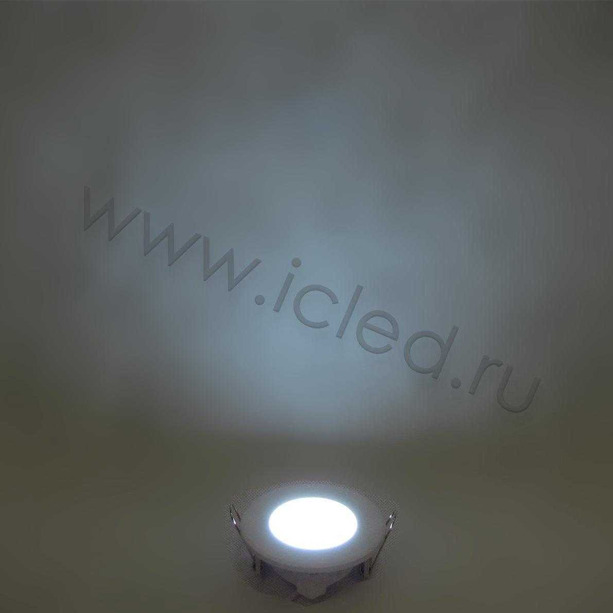 Светодиодный светильник встраиваемый IC-RW D100  (7W, White)