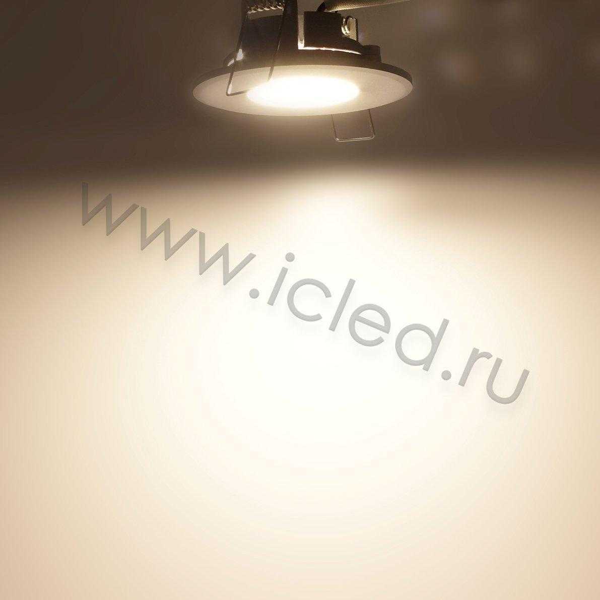 Светодиодный светильник встраиваемый IC-RS D80  (5W, Warm White)