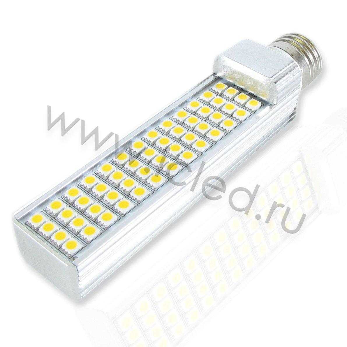 Светодиодная лампа E27 semi corn (52Led, 11W, 220V, Warm White)