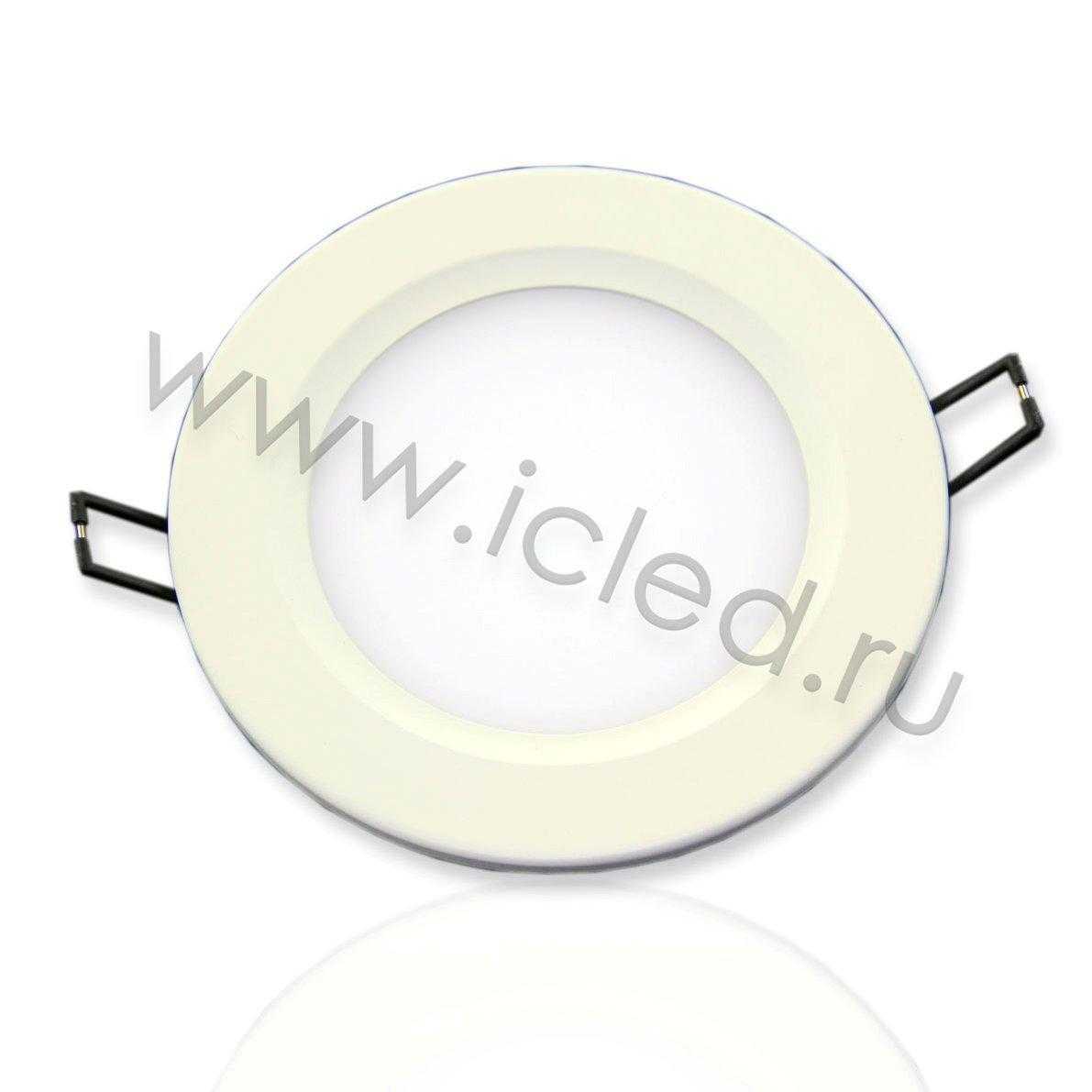 Светодиодный светильник встраиваемый IC-RW D140  (5,5W, Warm White)