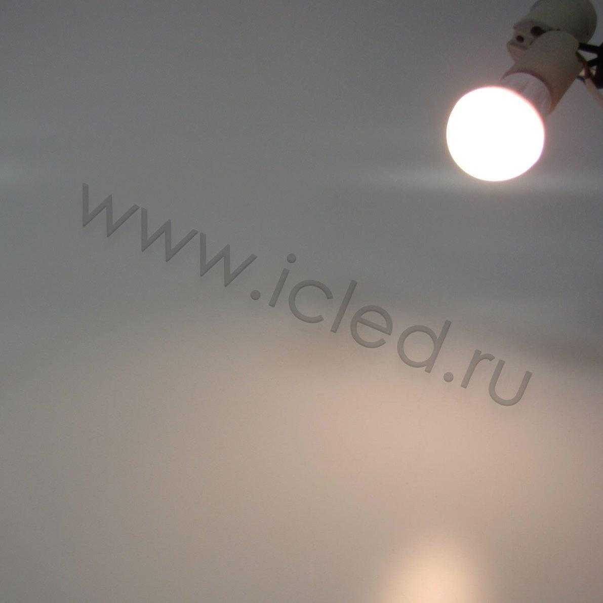 Светодиодные лампы Светодиодная лампа Е14-50мм bulb (4W, 220V, Warm White)