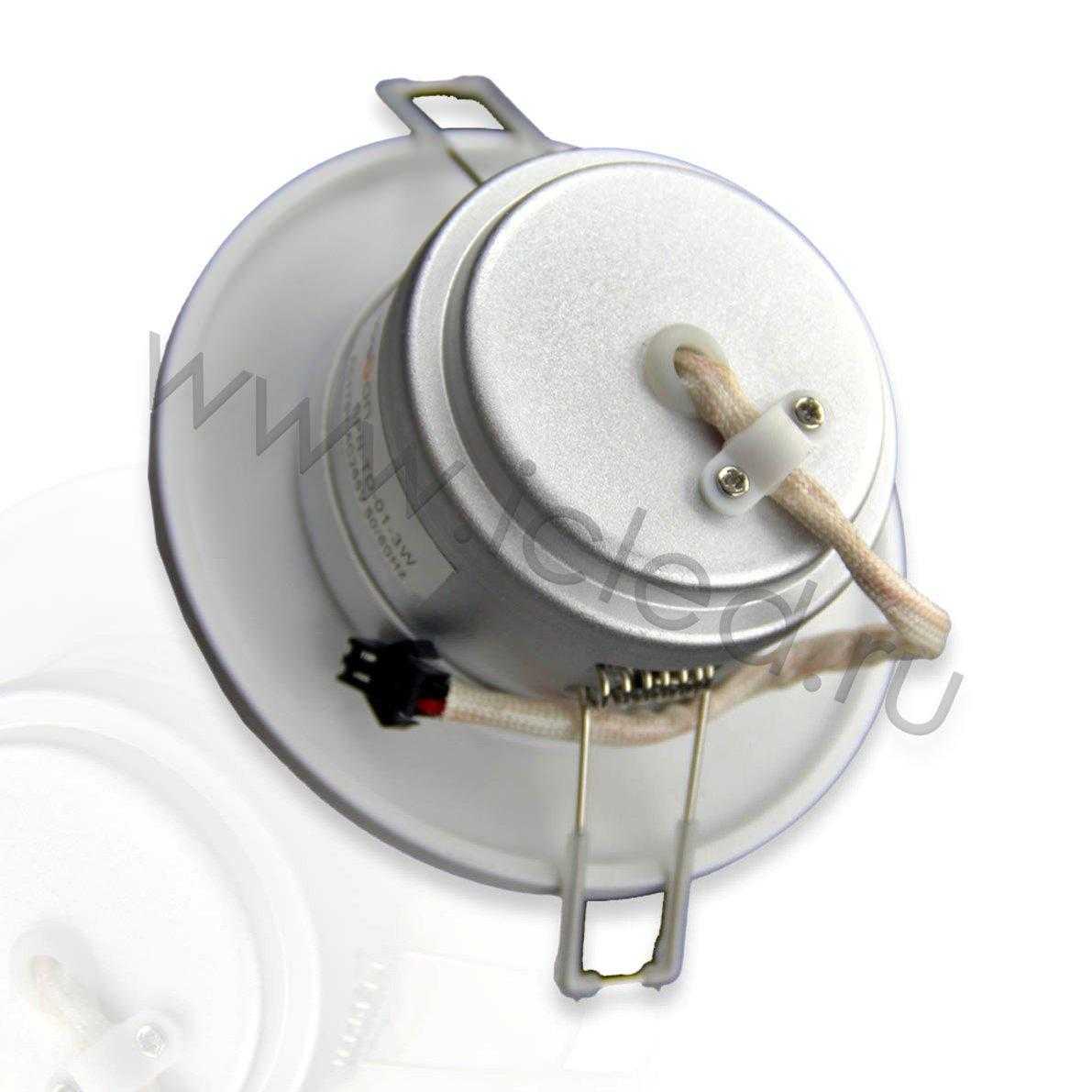 Светодиодные светильники Светодиодный светильник точечный RWC matt glass 270Lm (3W, Warm White)