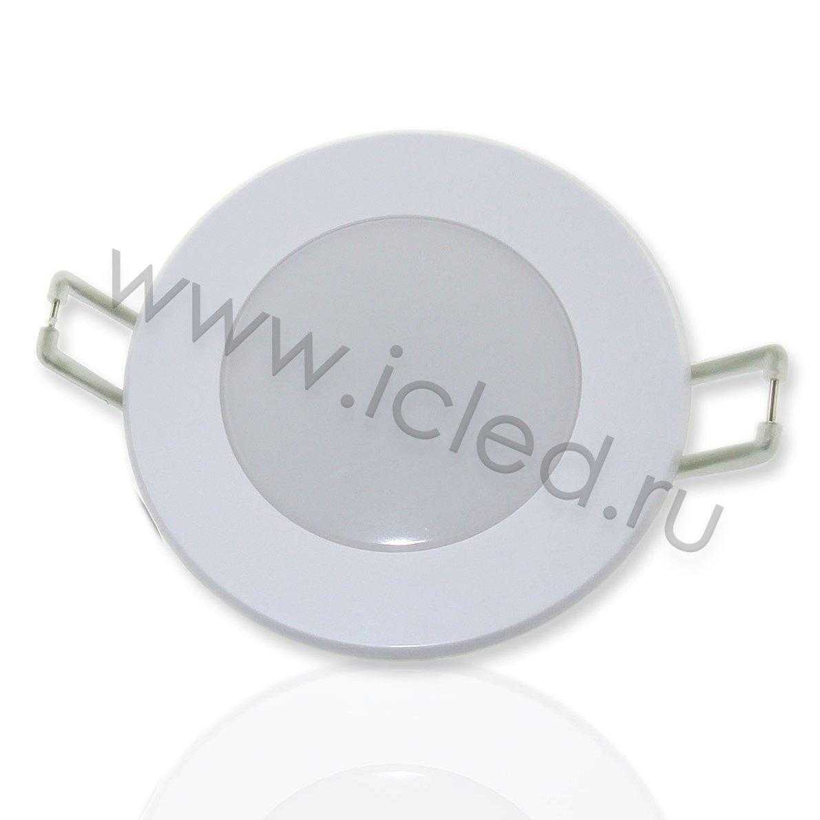 Светодиодный светильник точечный RW matt glass (3W, White)