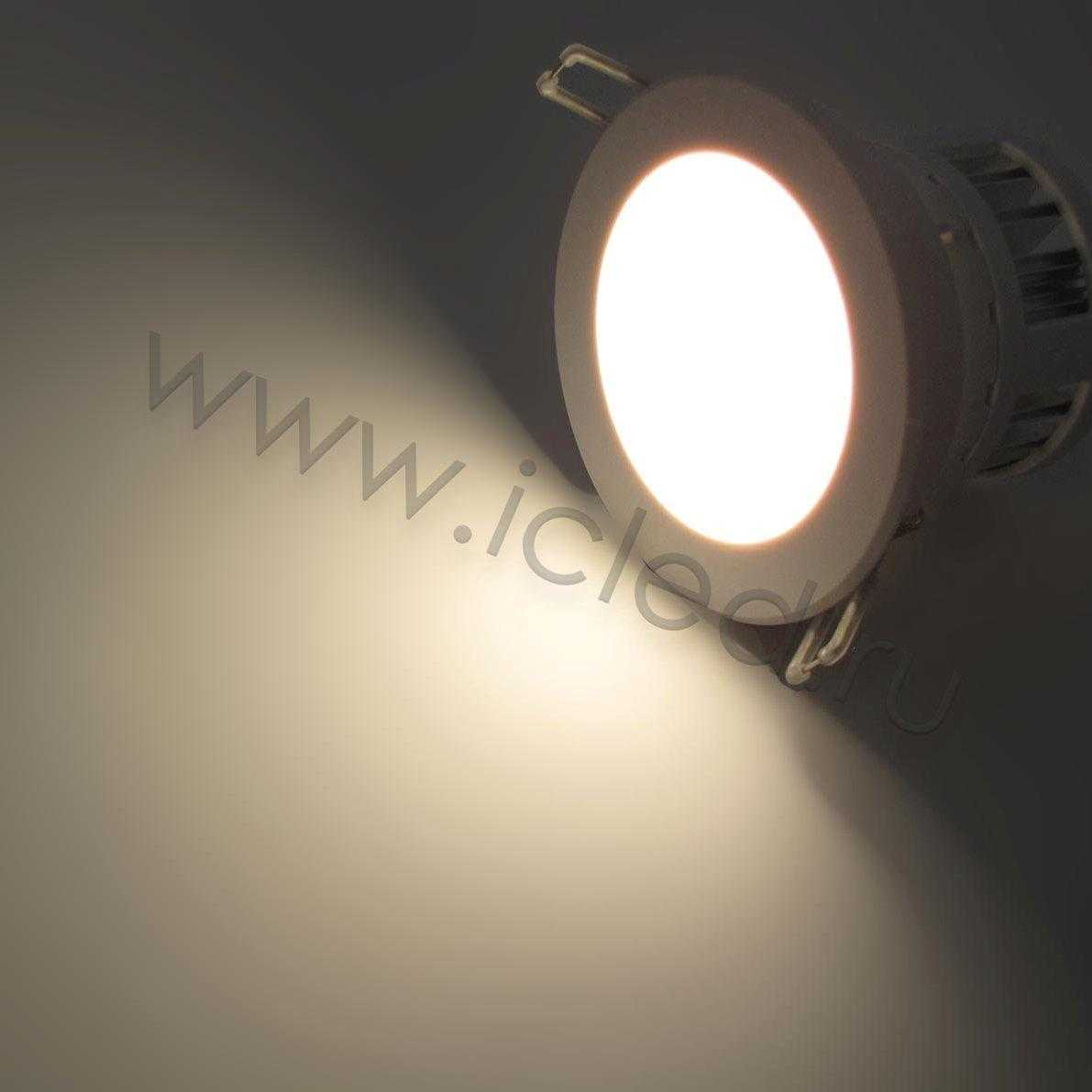 Светодиодный светильник точечный RW matt glass (5W, Warm White)