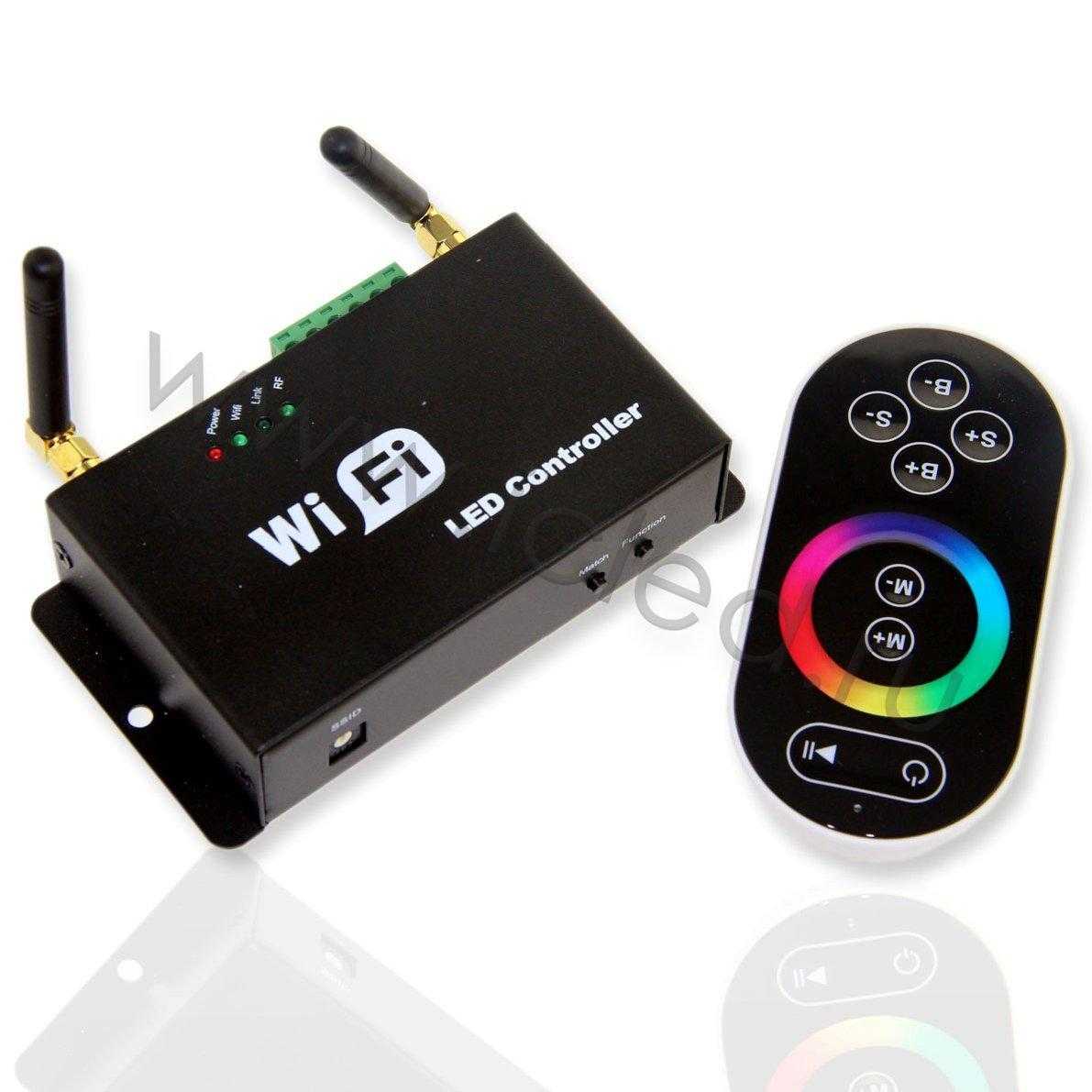 Контроллер RGB WI-FI RF TOUCH (12-24V, 144-288W)