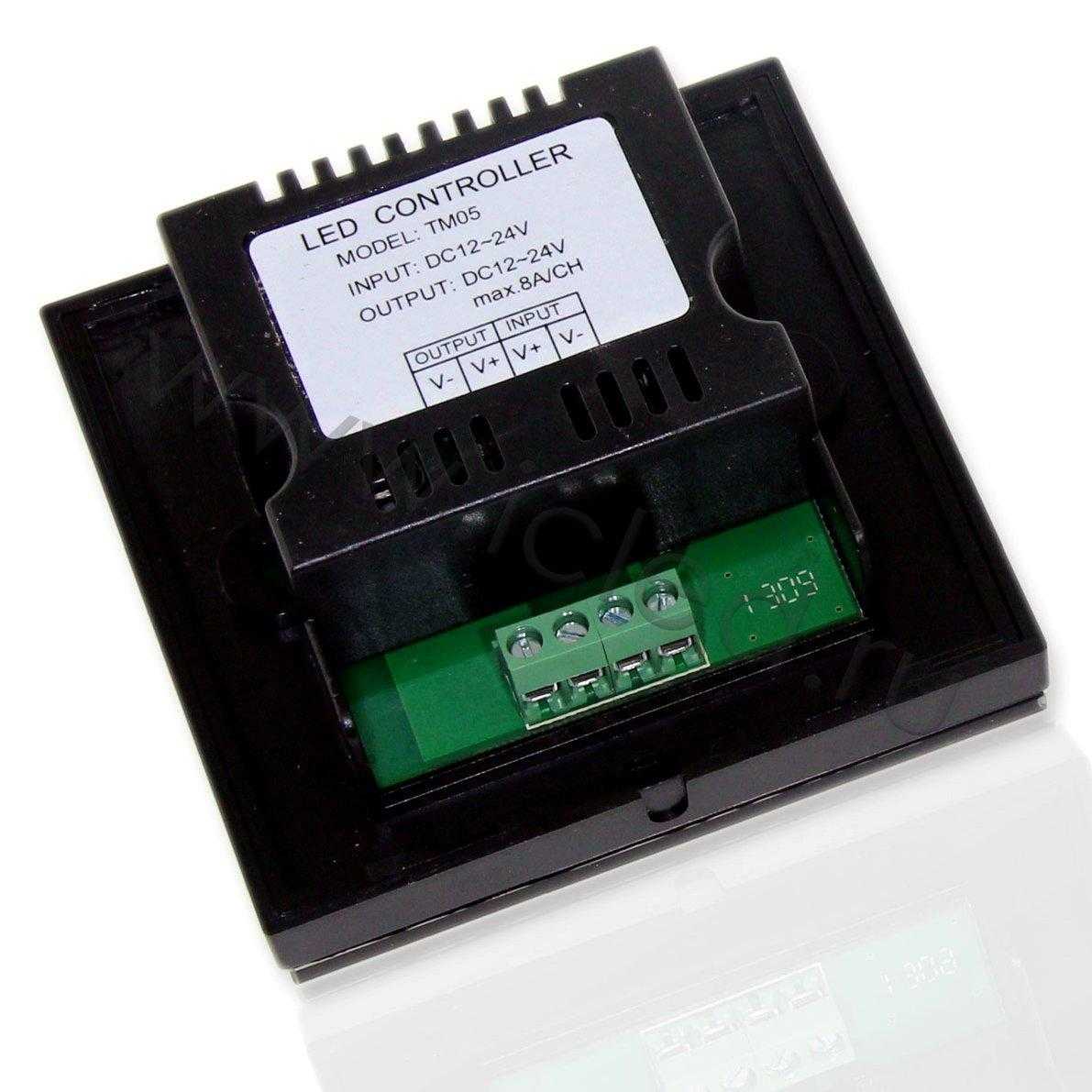 Сенсорная панель диммер TP005 (12-24V, 96-192W)