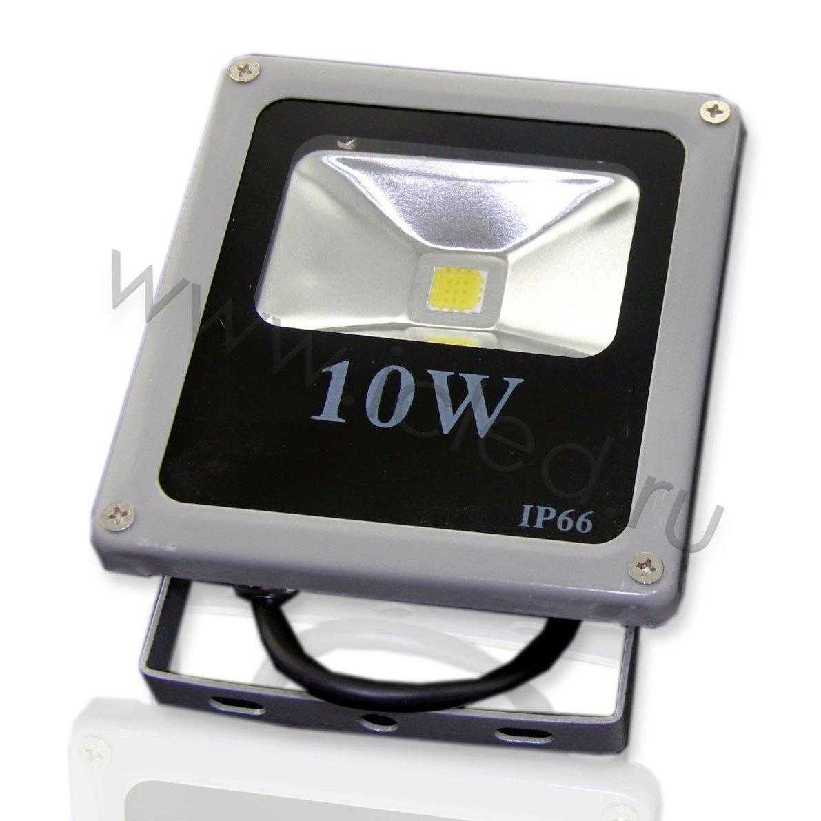 Светодиодные прожекторы Светодиодный прожектор Slim (10W, 220V, White)