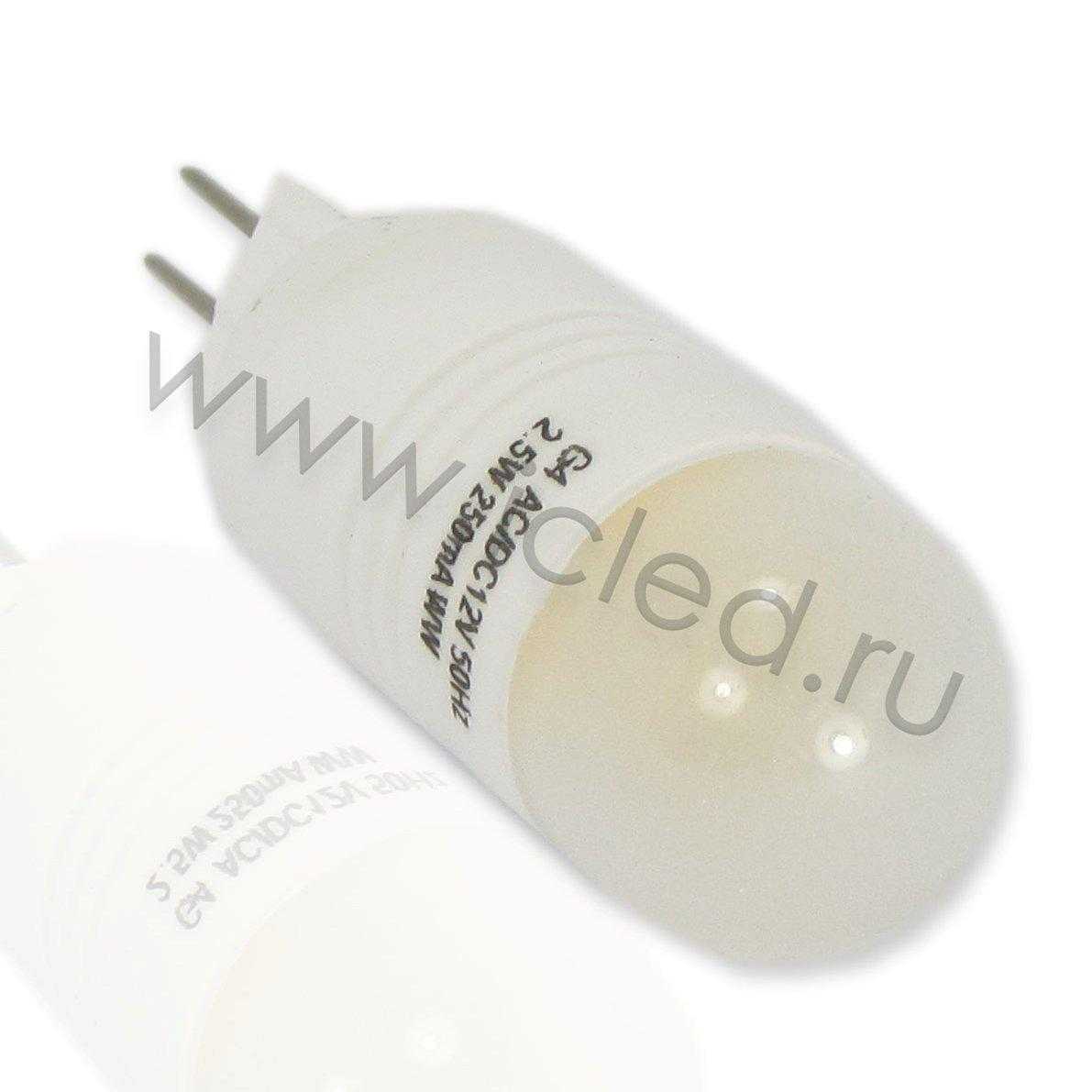 Светодиодная лампа G4 (2,5W, 12V, Warm White)