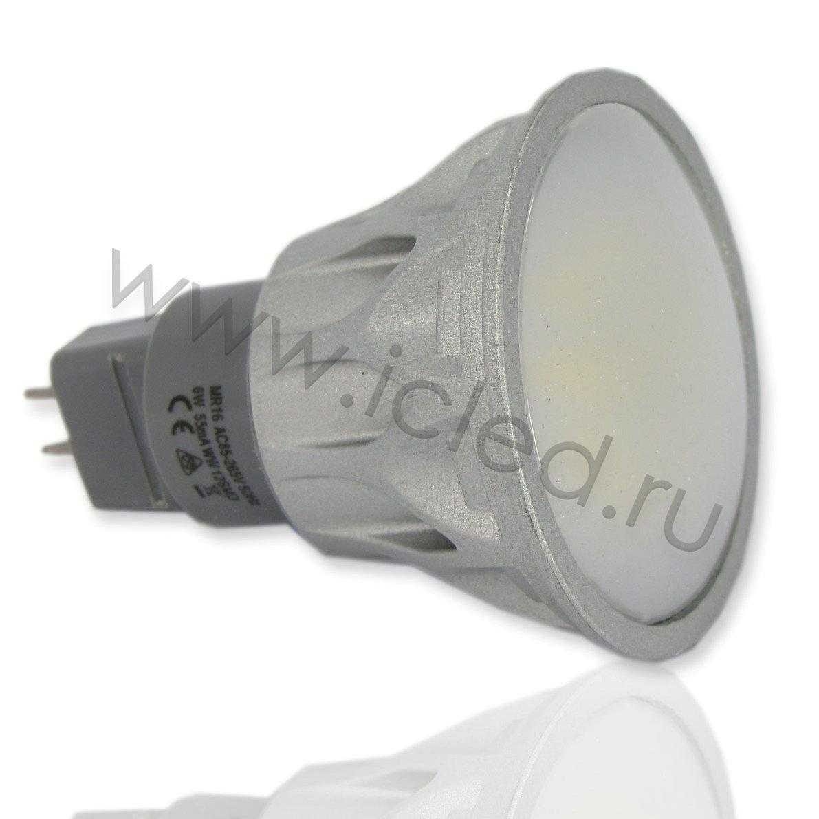 Светодиодные лампы Светодиодная лампа IC-MR16 (6W, 220V, Warm White)