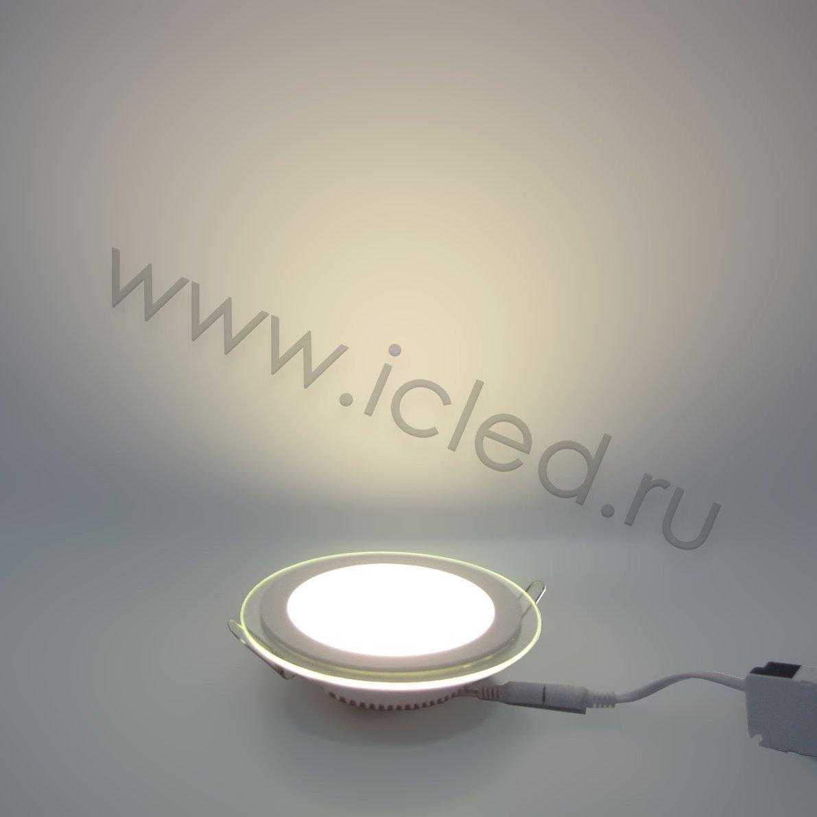 Светодиодные светильники Светодиодный светильник встраиваемый IC-RW D160  (12W, Warm White)