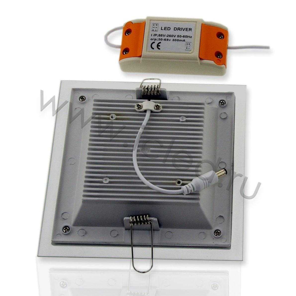 Светодиодные светильники Светодиодный светильник встраиваемый IC-SW L200 (15W, White)