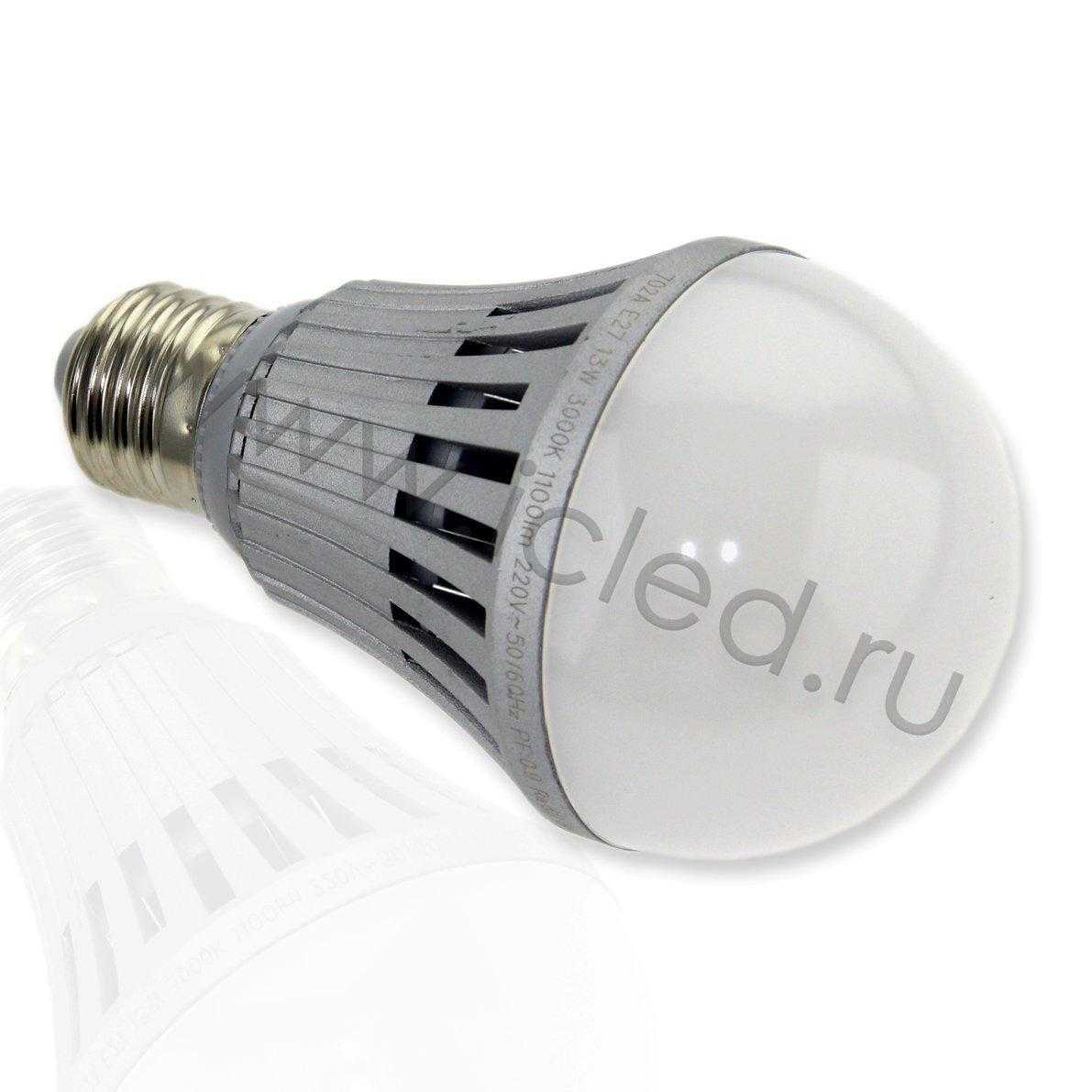 Светодиодная лампа IC-E27 bulb  (13W, 220V, Warm White)