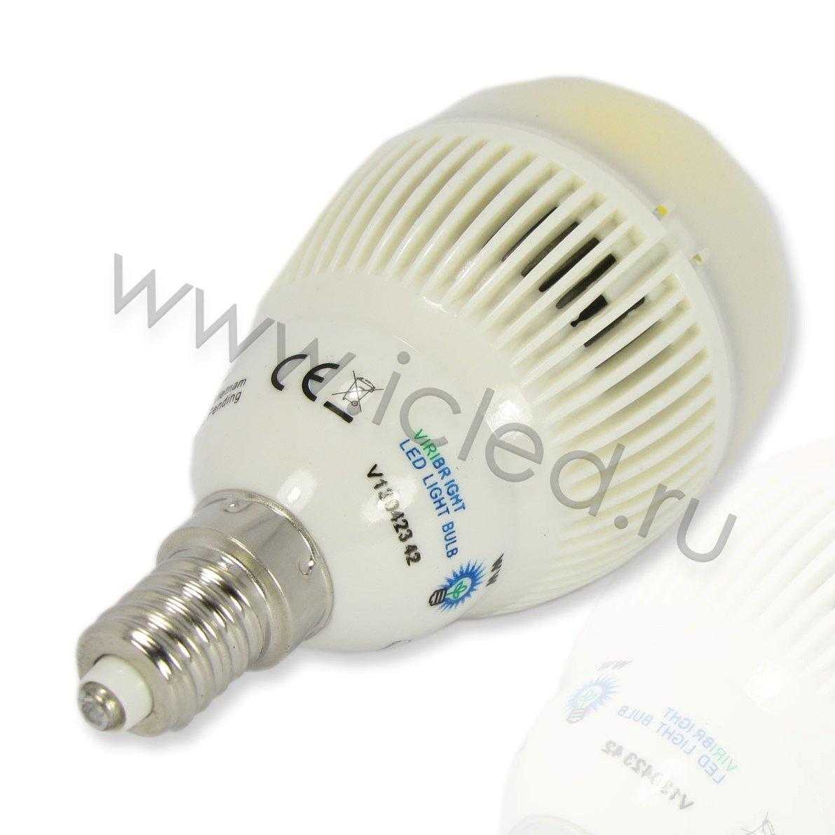 Светодиодная лампа MT-Е14-54мм bulb  (5W, 220V, Dimm Warm White)