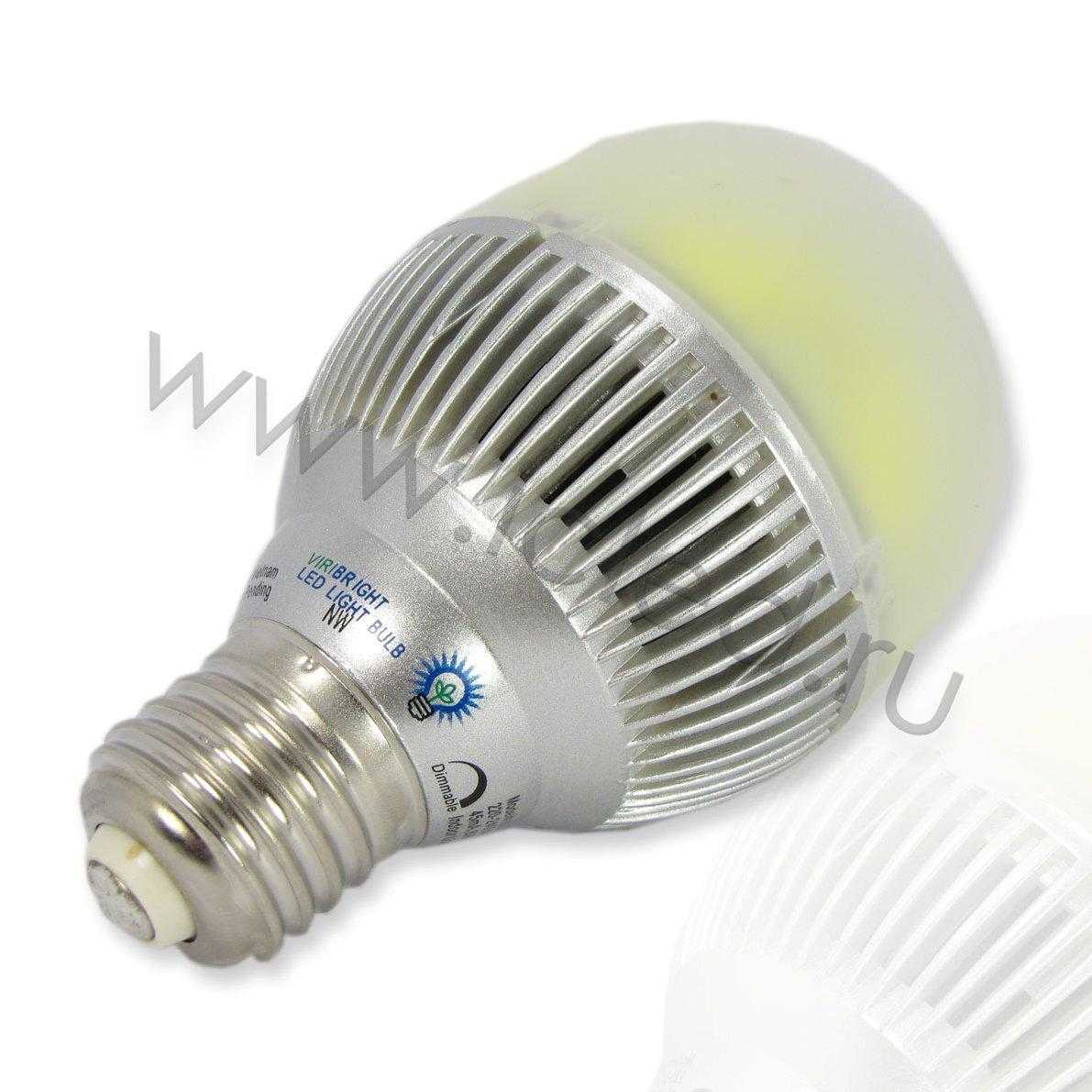 Светодиодная лампа MT-E27 bulb (8W, 220V, Dimm Day White)