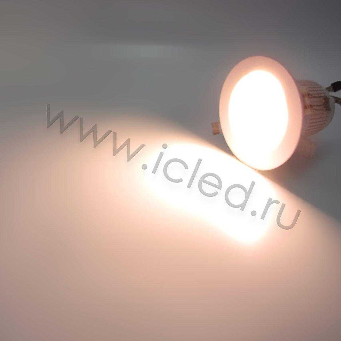 Светодиодные светильники Светодиодный светильник встраиваемый MT-R (10W, Dimm Warm White)