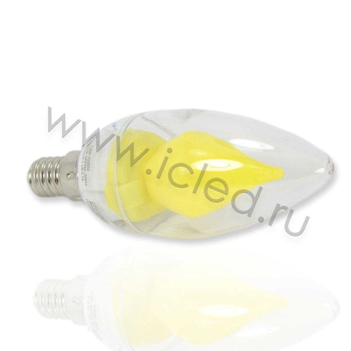 Светодиодные лампы Светодиодная лампа MT-Е14- 45мм candle (3,2W, 220V, Dimm White)