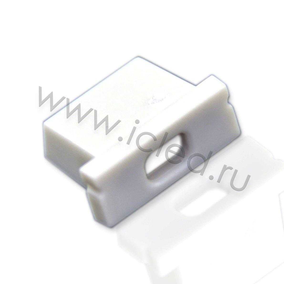 Алюминиевый профиль Заглушка с отверстием для профиля A1506 (551)