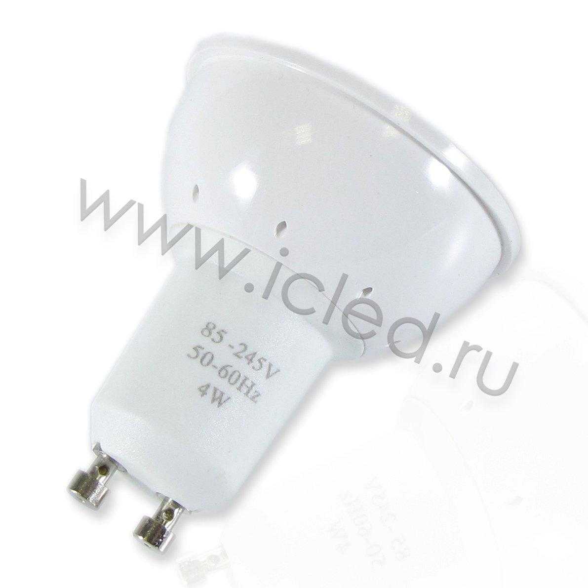 Светодиодная лампа IC-GU10-COB (4W, 220V, White)